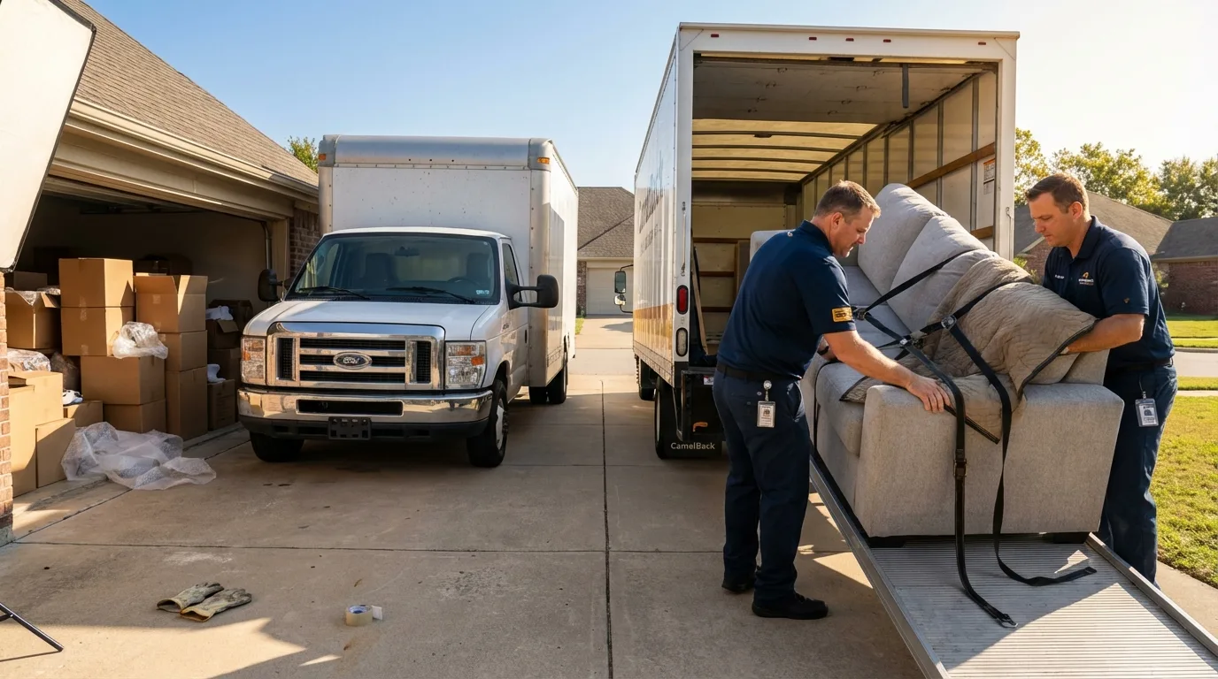 DIY truck vs professional crew comparison in Portola Valley